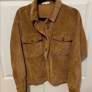 Maurices Tan Corduroy Jacket